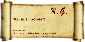 Muladi Gobert névjegykártya